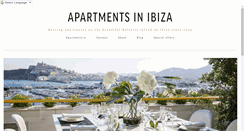 Desktop Screenshot of apartments-in-ibiza.com